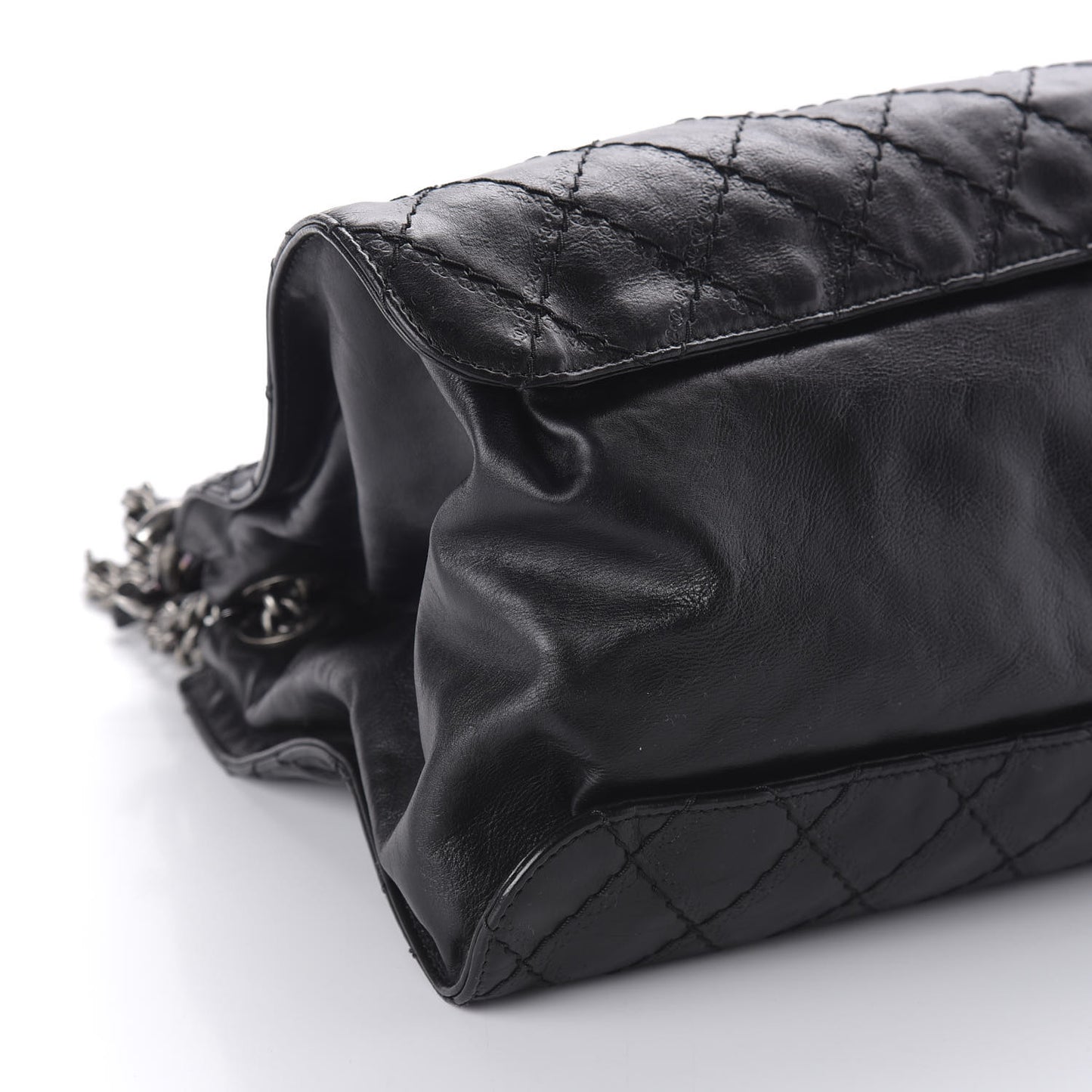 Calfskin CC Crave Tote Black