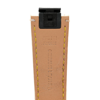 Louis Vuitton Vernis Tambour 10mm Watch Strap White 3 of 5