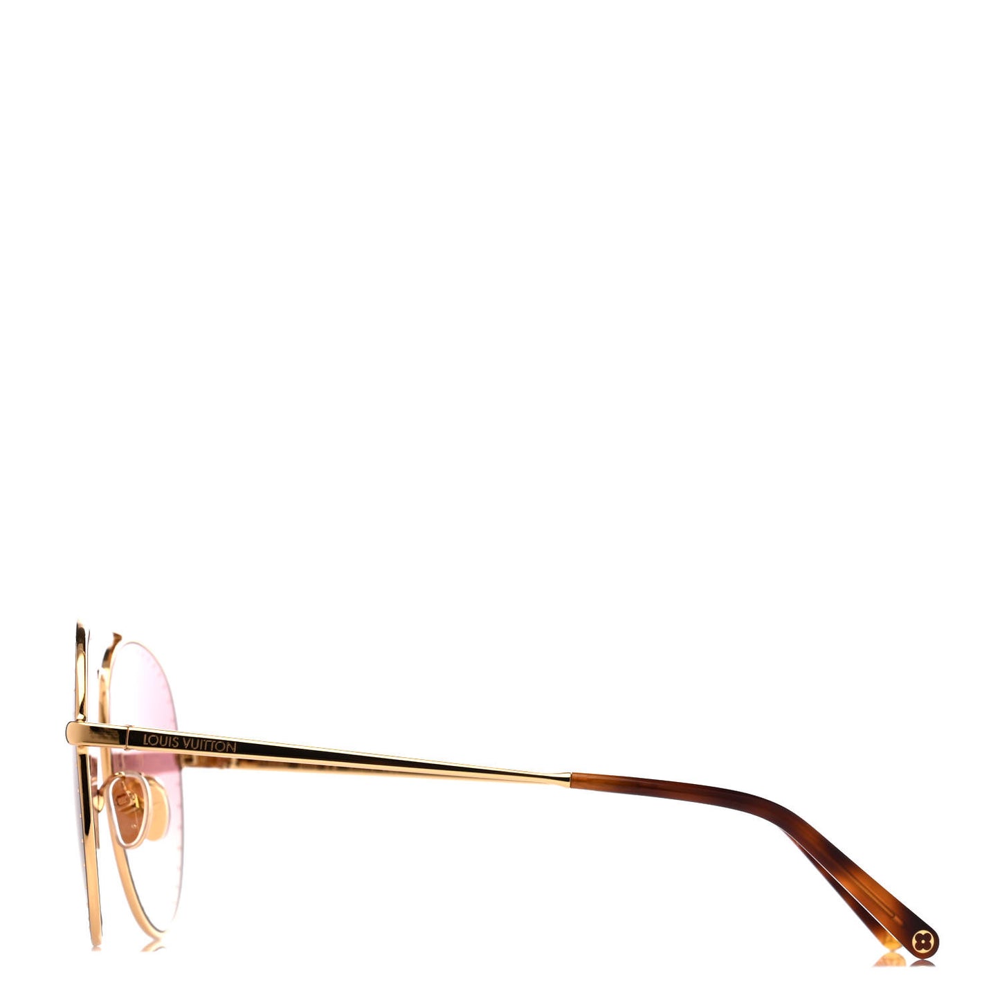 Metal LV Trunk Pilot Sunglasses Z1508U Pink