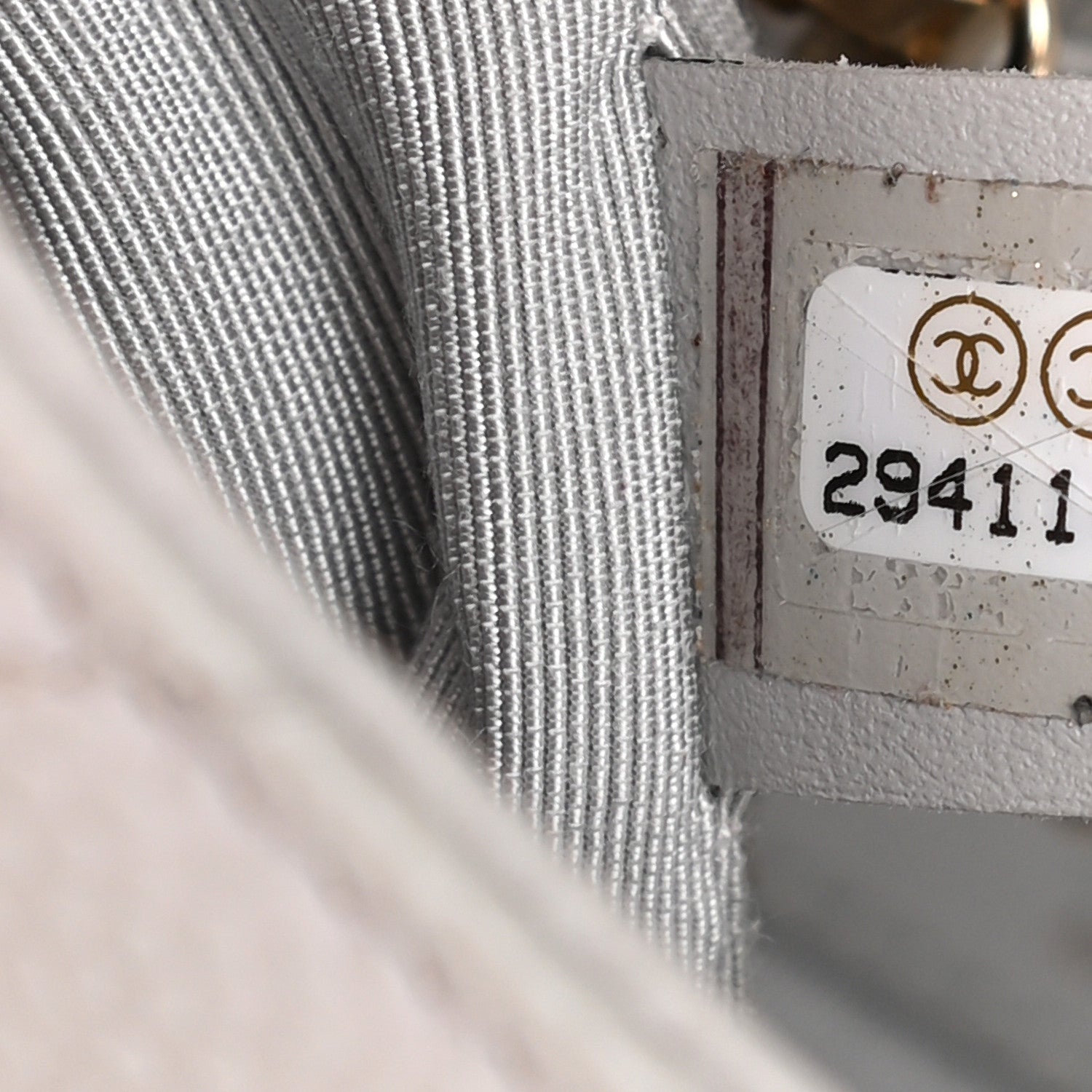 Chanel Caviar Quilted Small City Walk Flap Light Grey 7 of 10