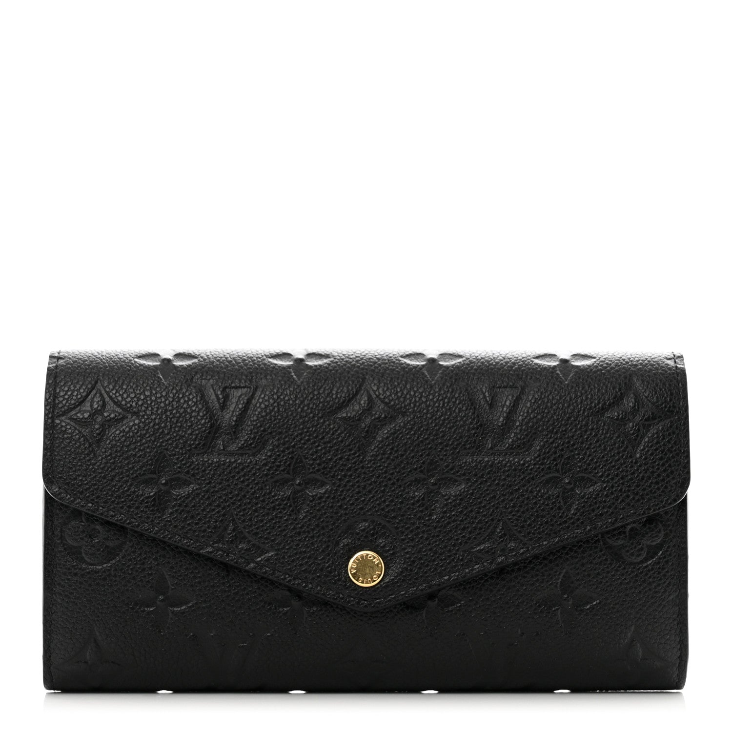 Louis Vuitton Empreinte Sarah Wallet NM Black 1 of 6