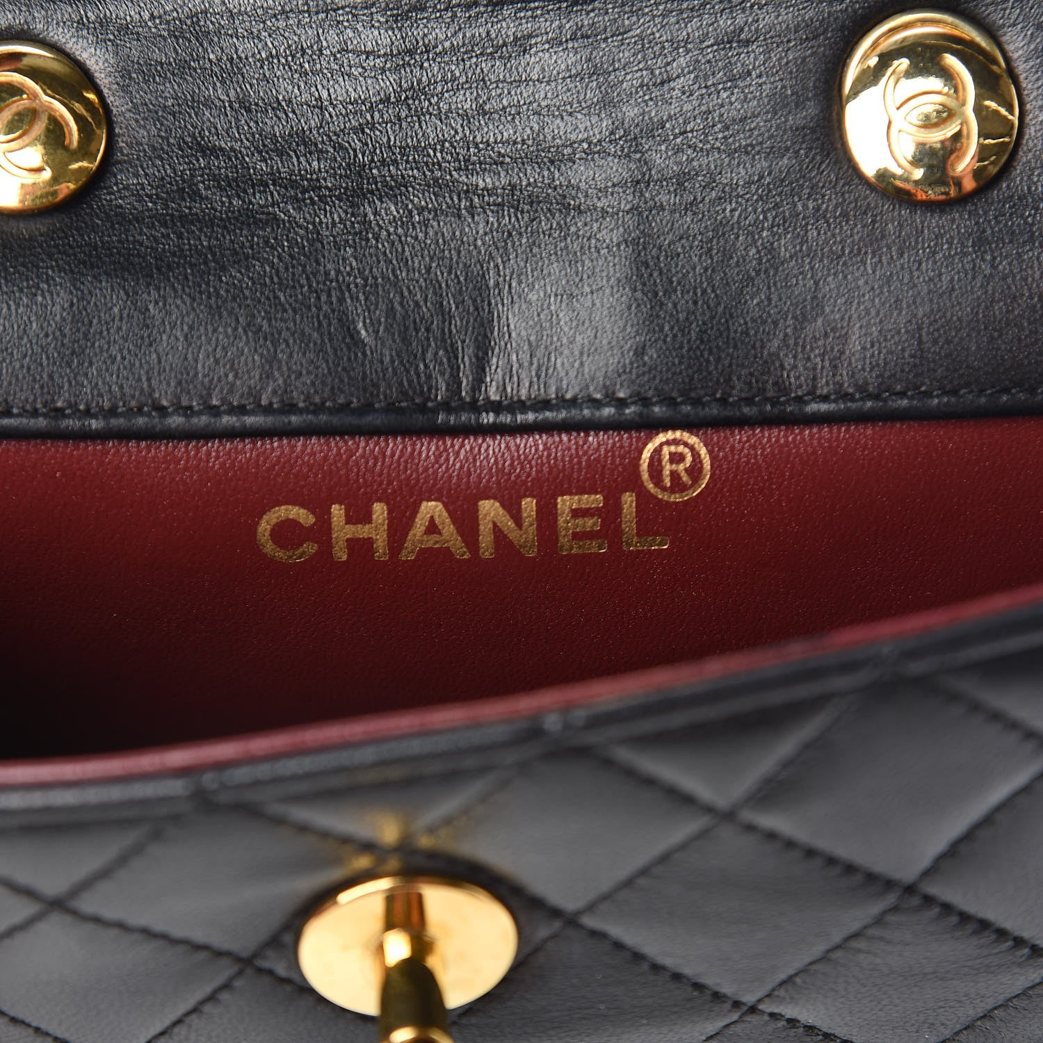 Chanel Lambskin Quilted Extra Mini Flap Black 6 of 17