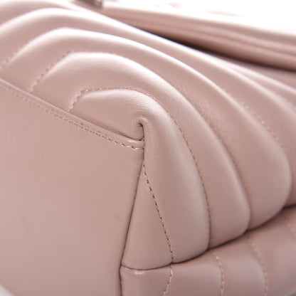 Saint Laurent Calfskin Y Quilted Monogram Medium Loulou Chain Satchel Rose Antic 10 of 14