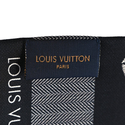 Louis Vuitton Silk Since 1854 Bandeau Gris 3 of 3