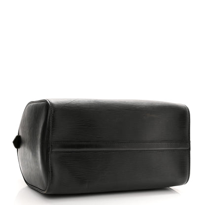 Louis Vuitton Epi Speedy 30 Black 4 of 16