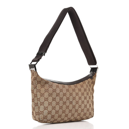Gucci Monogram Shoulder Bag Dark Brown 6 of 13