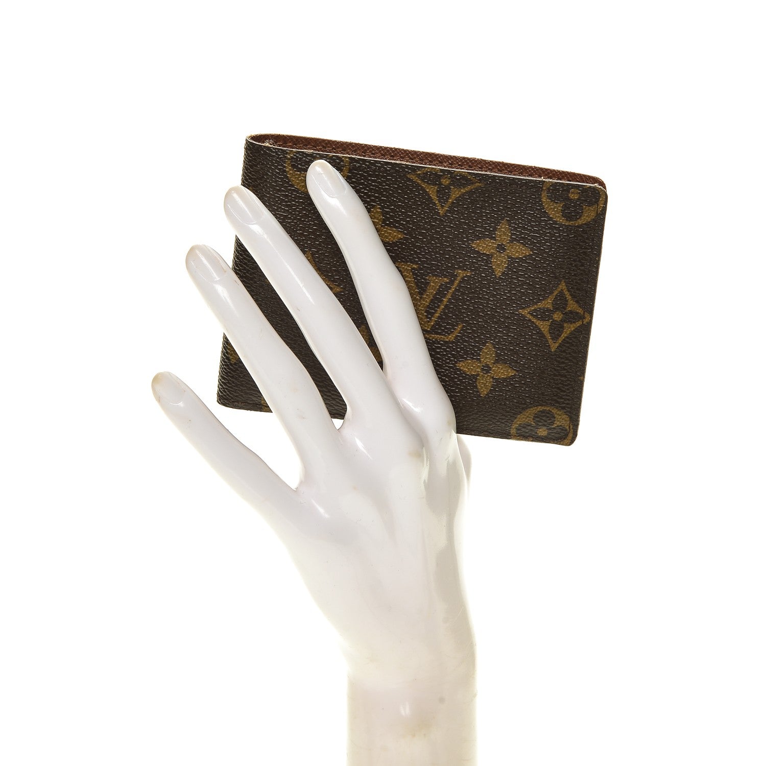 Louis Vuitton Monogram Mens Porte-Billets 3 Card Billfold Wallet 2 of 6
