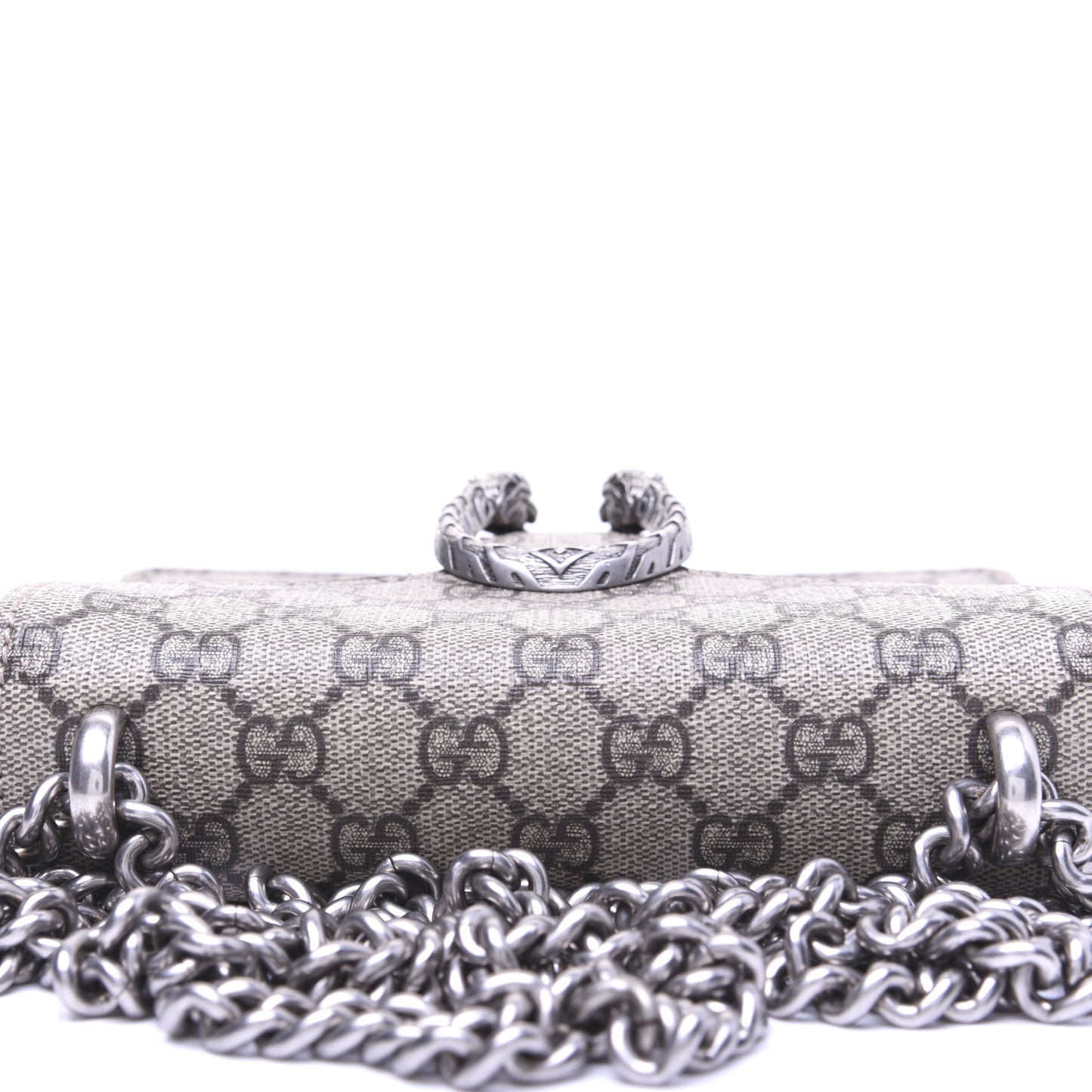 GG Supreme Monogram Mini Dionysus Shoulder Bag Black