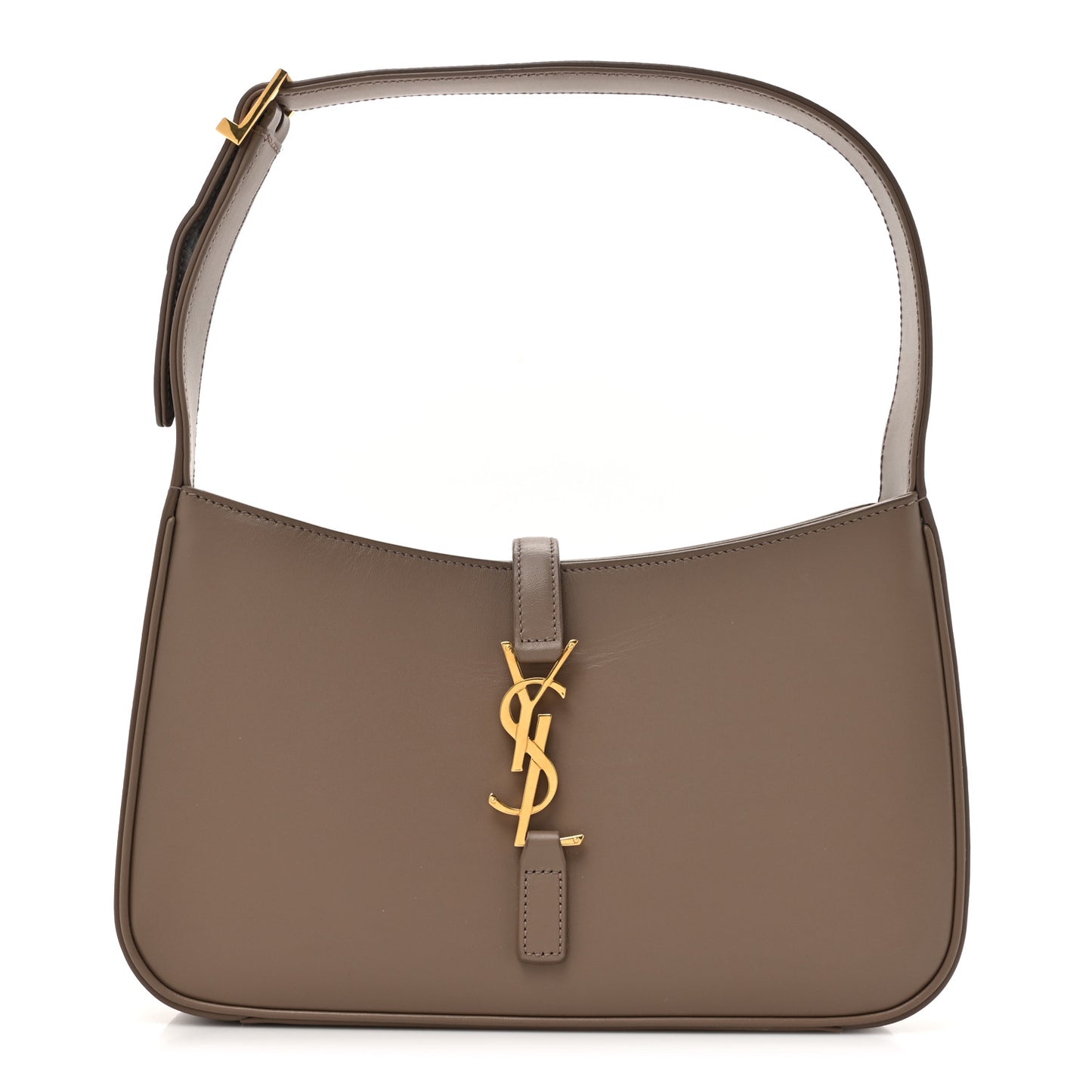 Smooth Calfskin Le 5 A 7 Hobo Taupe
