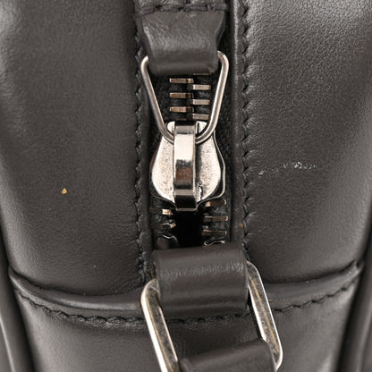 Saint Laurent Calfskin Matelasse Monogram Lou Camera Bag Storm 16 of 17