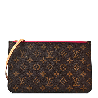Louis Vuitton Monogram Neverfull MM GM Pochette Pivoine 1 of 4