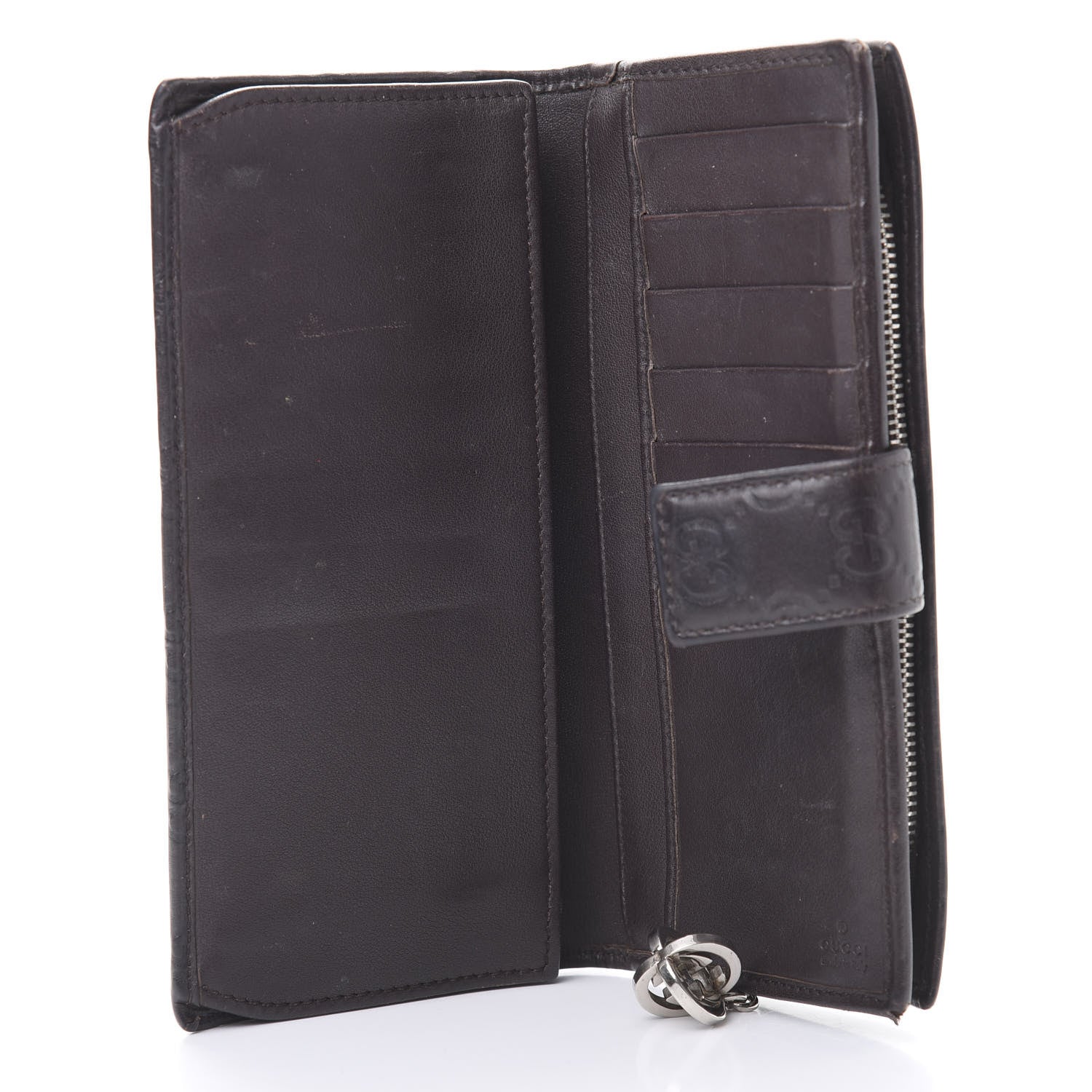 Gucci Guccissima Twins Continental Flap Wallet 5 of 12