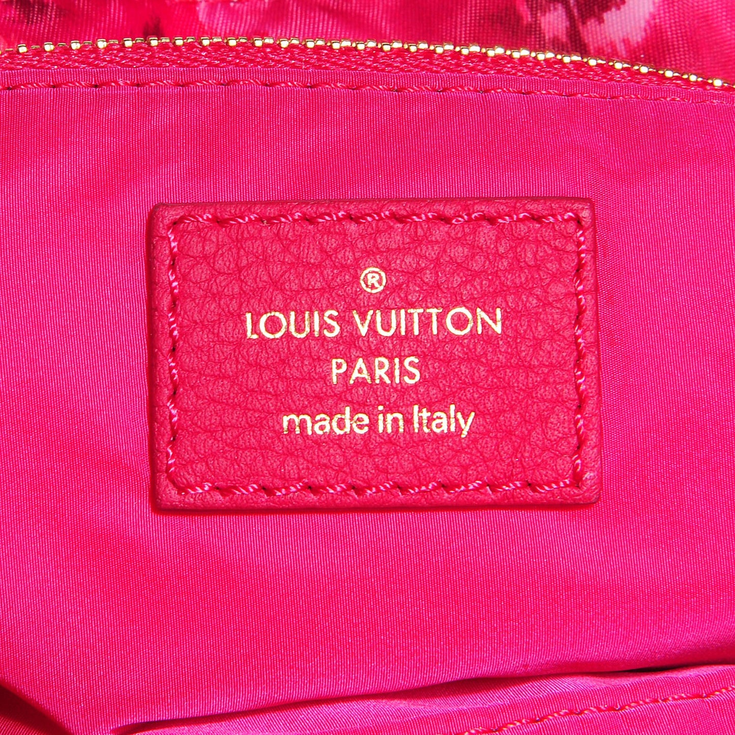 Nylon Monogram Ikat Noefull MM Rose Indien