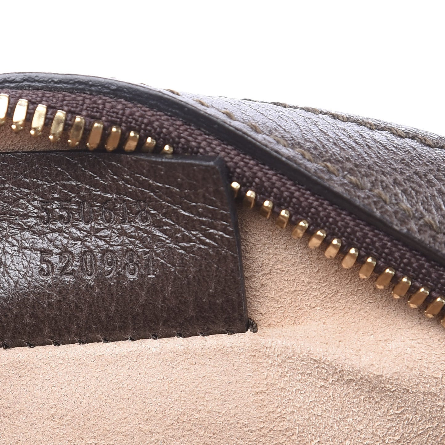 GG Supreme Monogram Web Mini Ophidia Round Shoulder Bag Brown