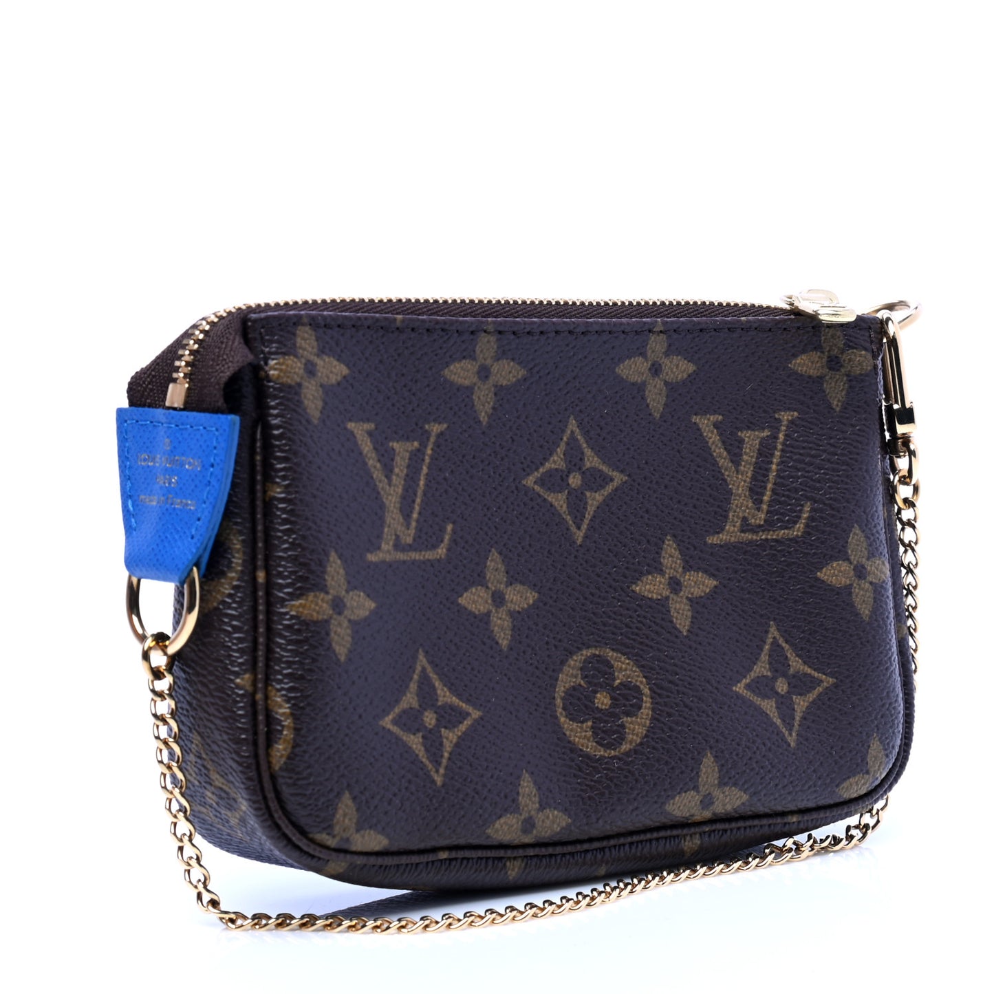 Monogram 2019 Christmas Animation Mini Venice Pochette Accessories Blue