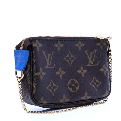 Louis Vuitton Monogram 2019 Christmas Animation Mini Venice Pochette Accessories Blue 2 of 4