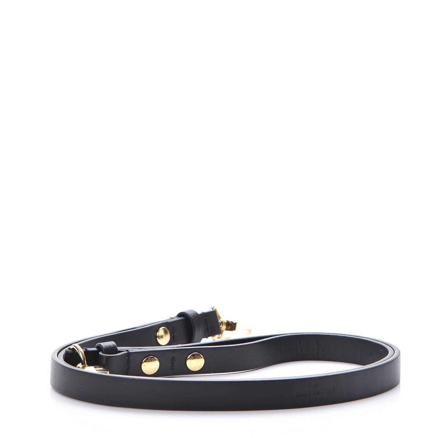 Louis Vuitton Calfskin Neonoe Shoulder Strap Black 2 of 5