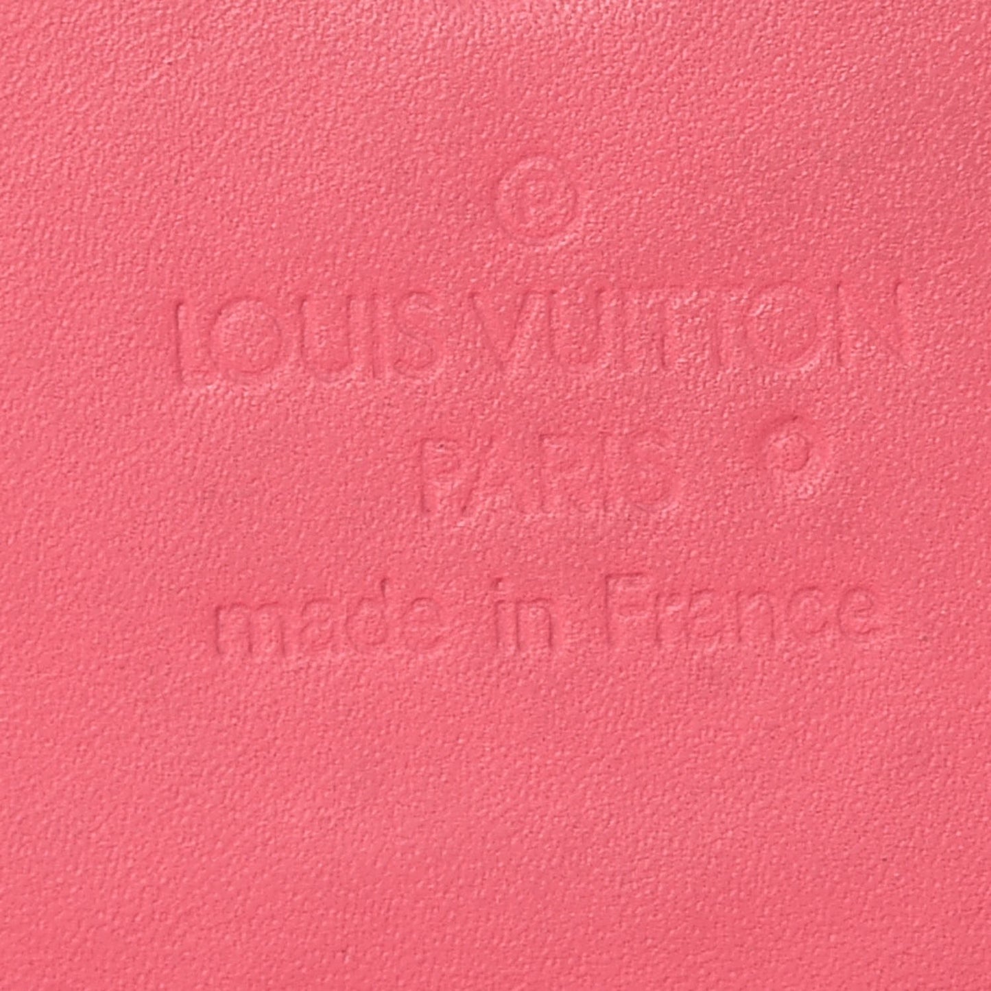 Vernis Porte Tresor International Wallet Framboise