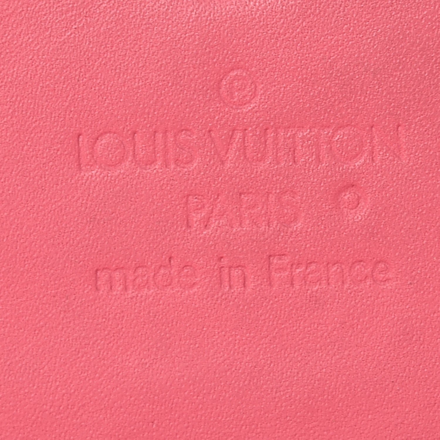 Louis Vuitton Vernis Porte Tresor International Wallet Framboise 7 of 8