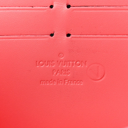Louis Vuitton Vernis Rayures Zippy Wallet Poppy 6 of 13
