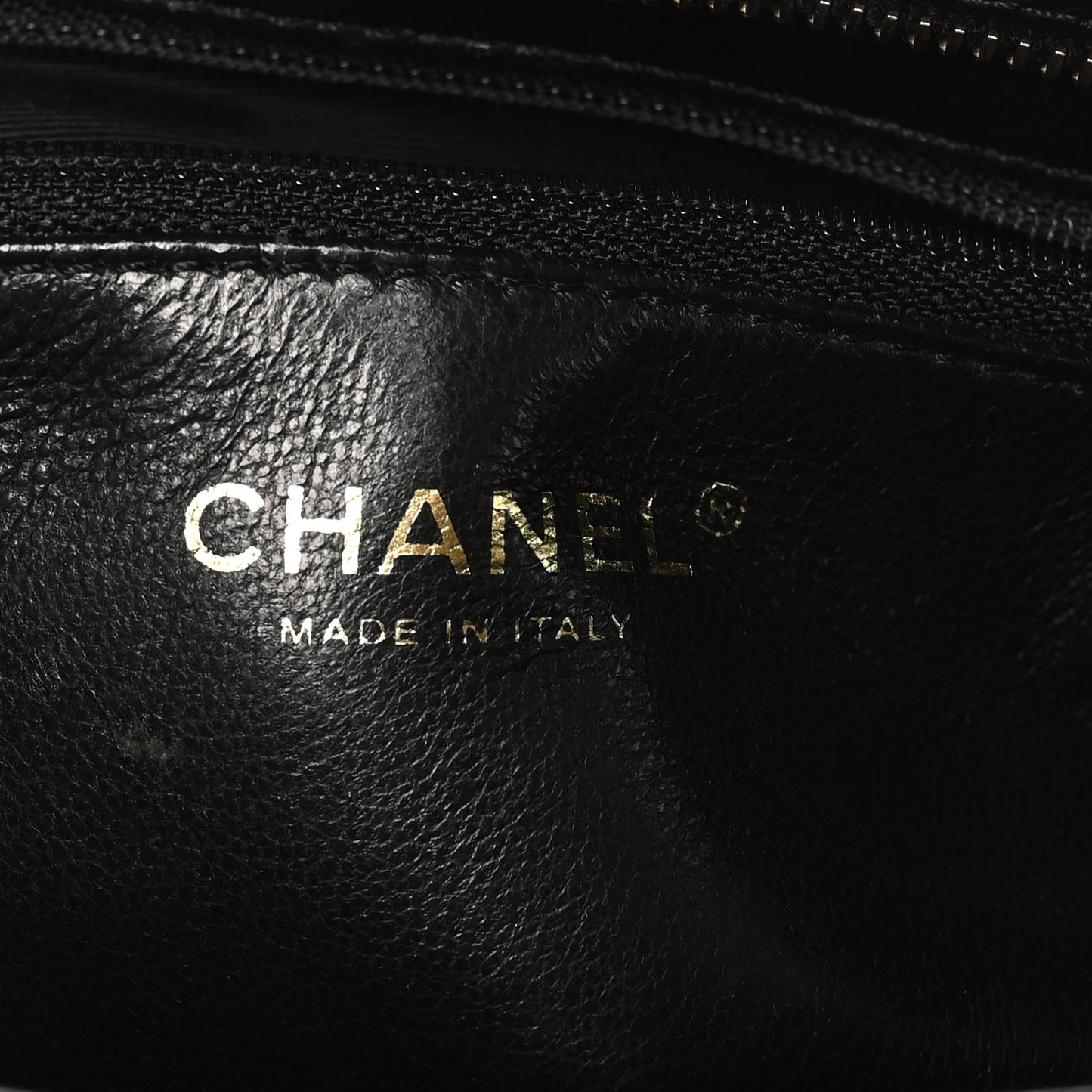 Caviar Quilted Medallion Tote Black