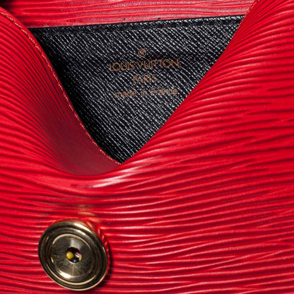 Louis Vuitton Epi Saint Cloud MM Red 7 of 9