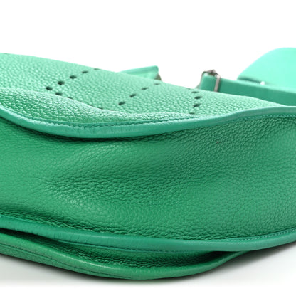 Hermes Taurillon Clemence Evelyne III GM Menthe 10 of 10