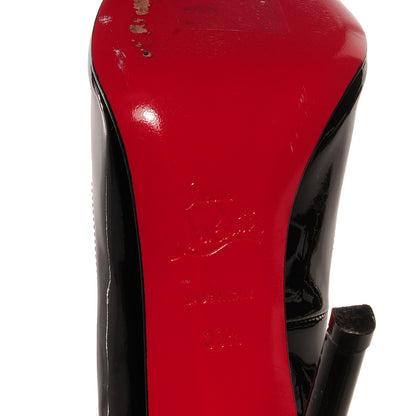 Christian Louboutin Patent Pigalle 120 Pumps 39.5 Black 6 of 7