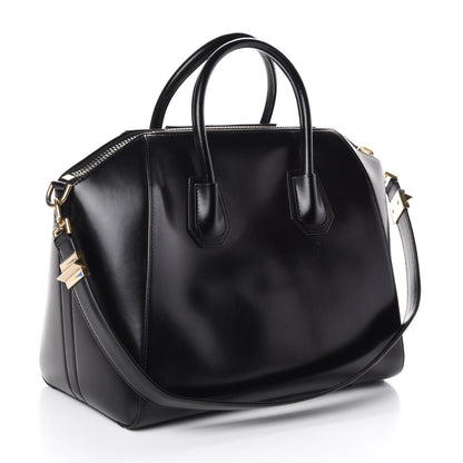 Givenchy Shiny Lord Calfskin Medium Antigona Black 3 of 9