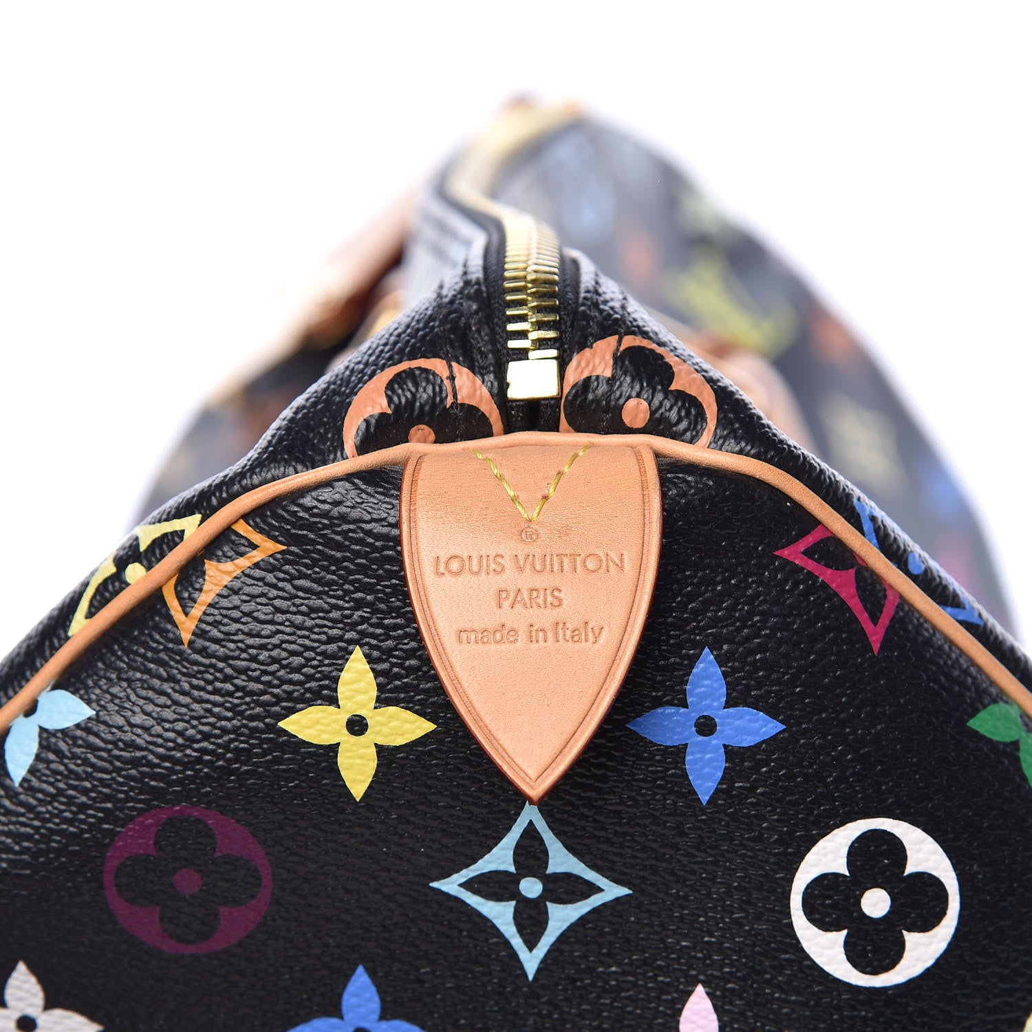 Louis Vuitton Monogram Multicolor Speedy 40 Black 6 of 13