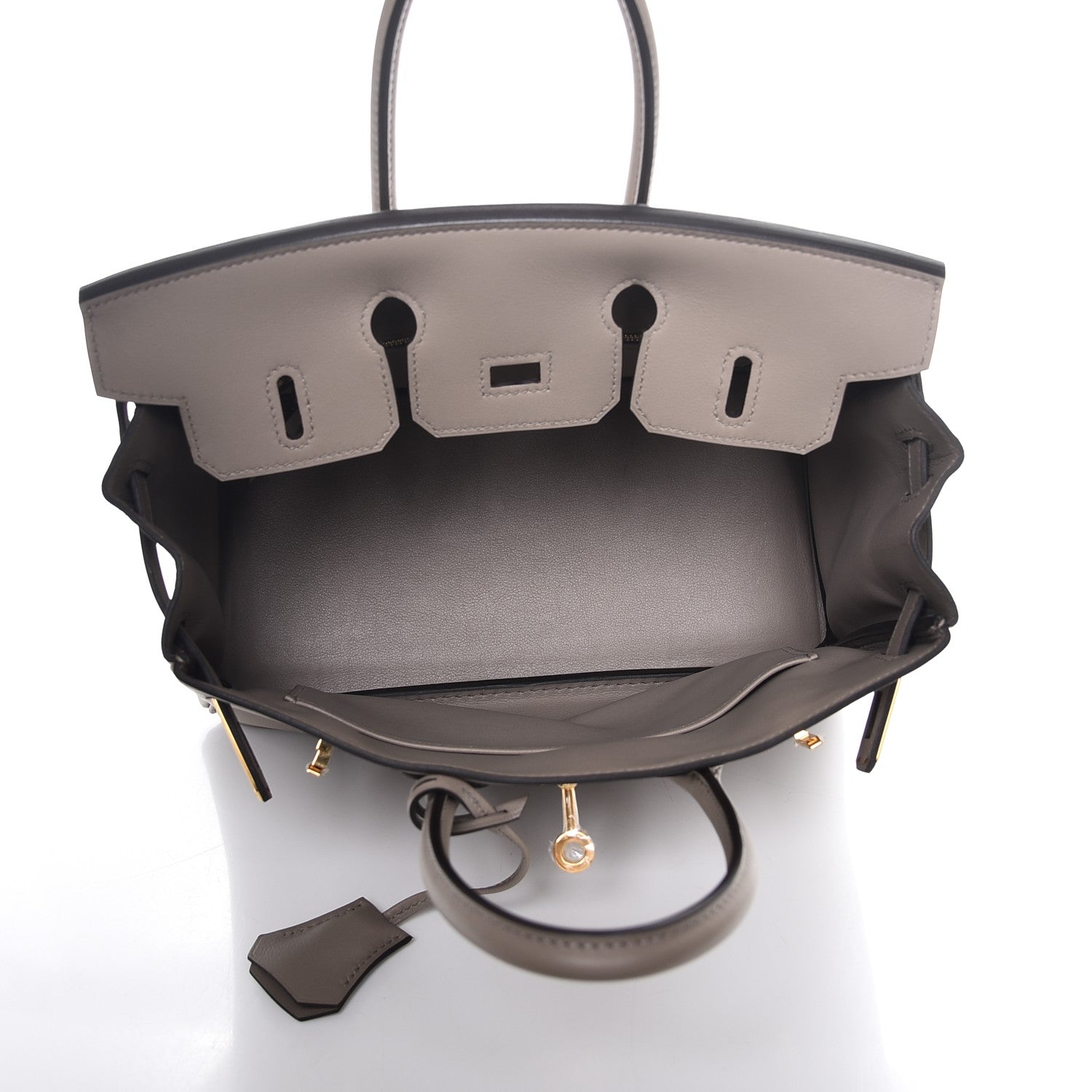 Hermes Swift Birkin 25 Gris Asphalte 7 of 27