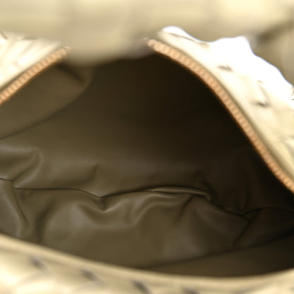 Bottega Veneta Nappa Intrecciato Teen Jodie Hobo Travertine 4 of 11
