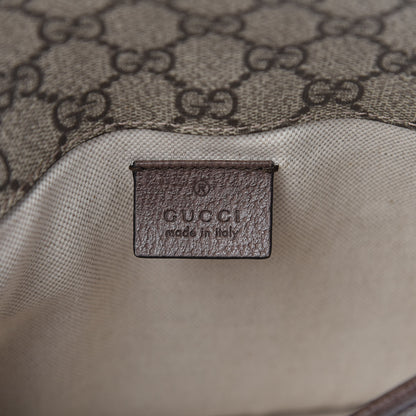 Gucci GG Supreme Monogram Neo Vintage Web Belt Bag Brown 8 of 10