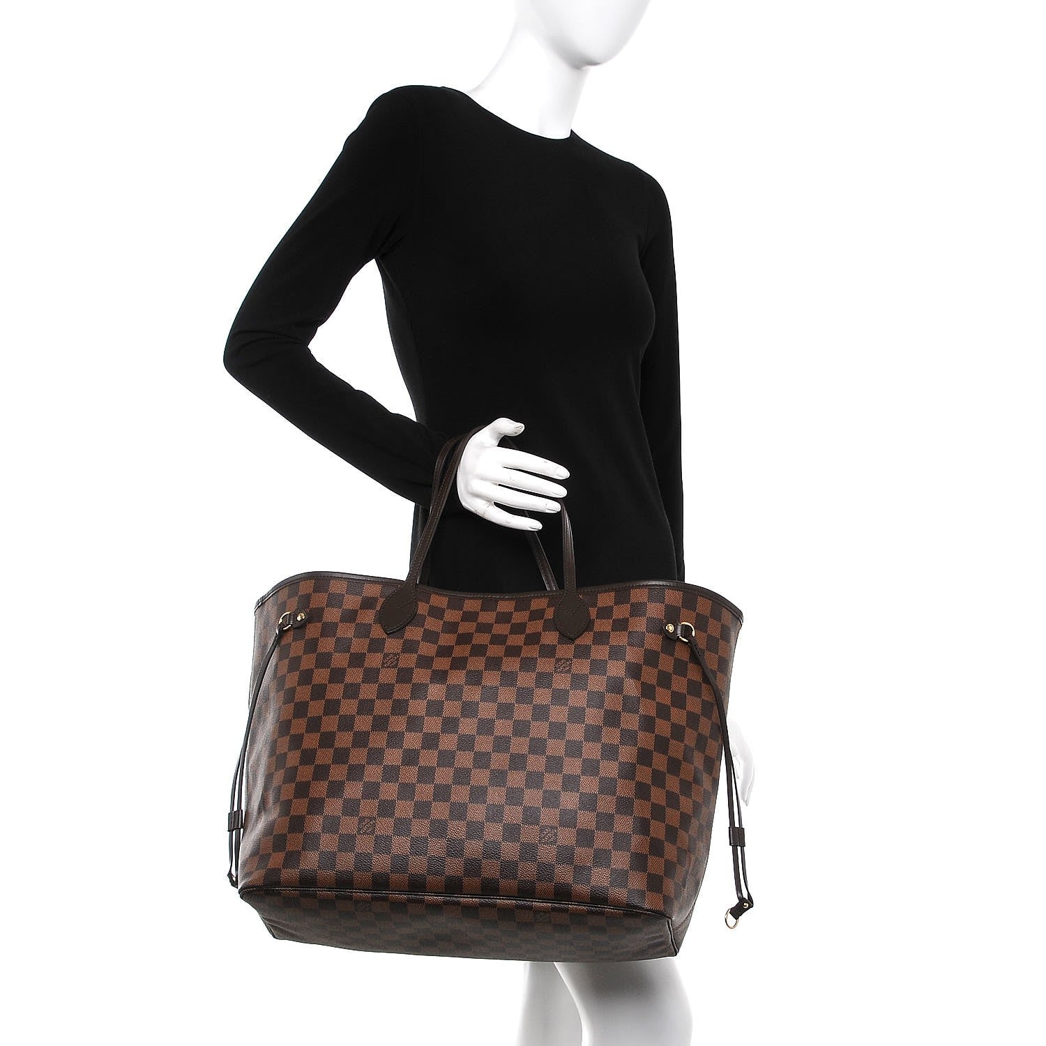 Louis Vuitton Damier Ebene Neo Neverfull GM 2 of 8