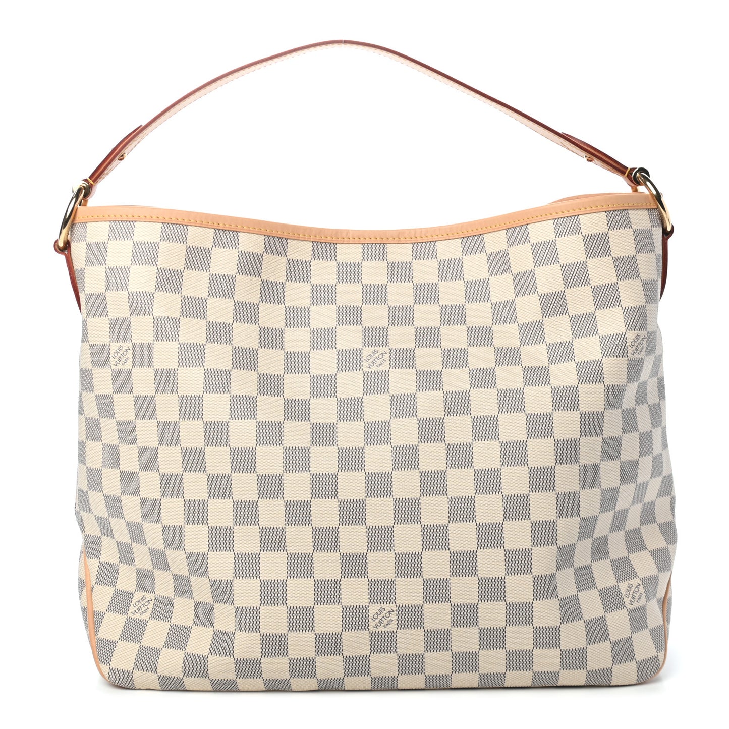 Damier Azur Delightful MM Rose Ballerine