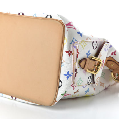 Louis Vuitton Monogram Multicolor Petit Noe White 7 of 9