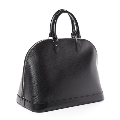 Louis Vuitton Epi Alma GM Black 2 of 8