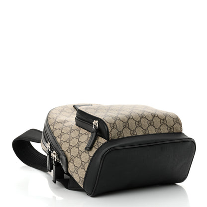 Gucci GG Supreme Monogram Small Eden Day Backpack Black 4 of 10