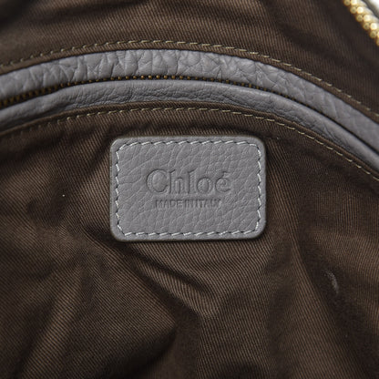 Chloe Calfskin Large Marcie Satchel Cashmere Grey 6 of 9
