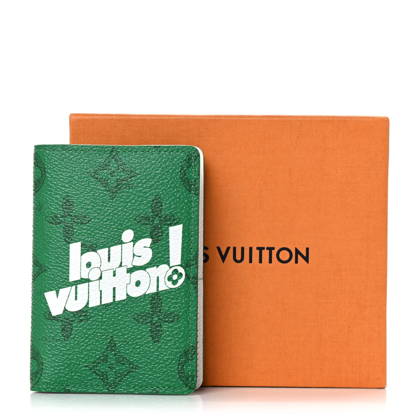 Vintage Monogram Everyday LV Pocket Organizer Green