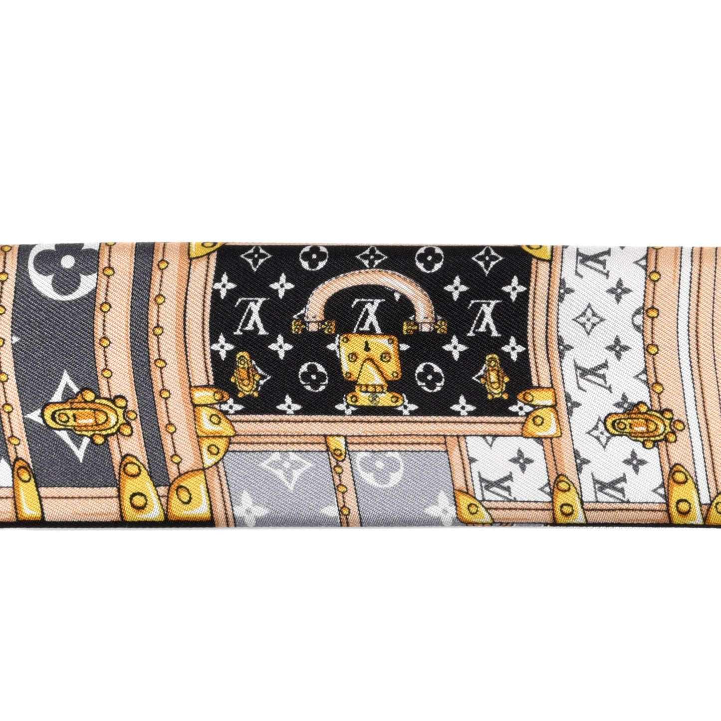 Silk Monogram Let's Go BB Bandeau Black