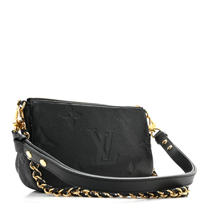 Louis Vuitton Empreinte Monogram Giant Multi Pochette Accessories Black 3 of 14