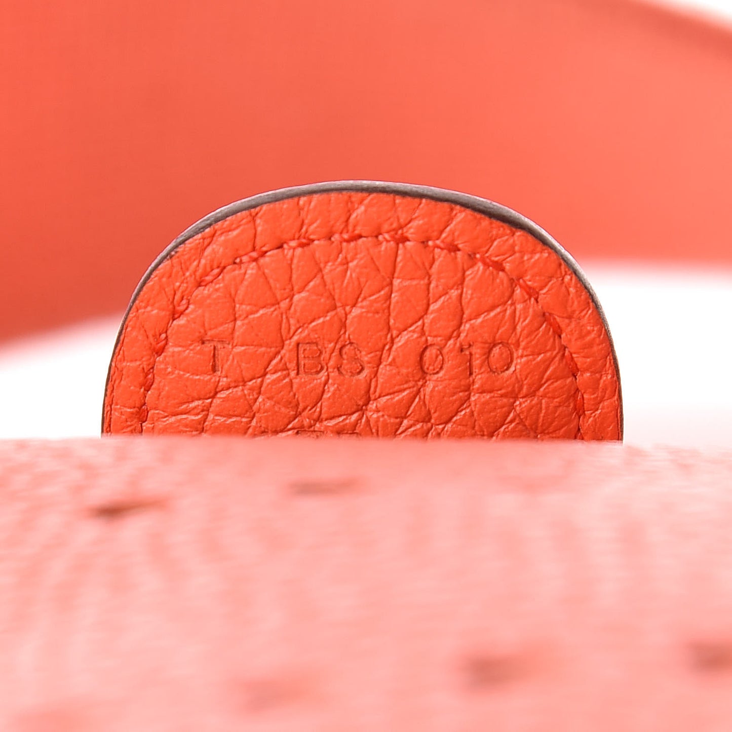 Taurillon Clemence Evelyne III PM Orange Poppy