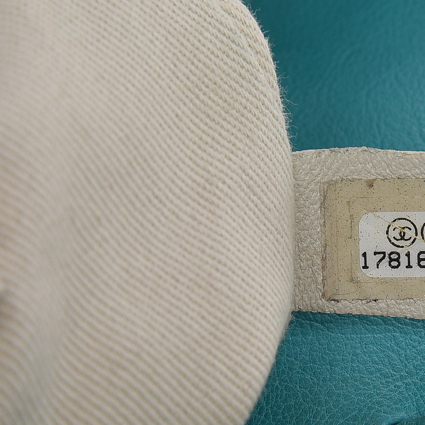 Calfskin Large Retro Girl Shopping Tote Turquoise