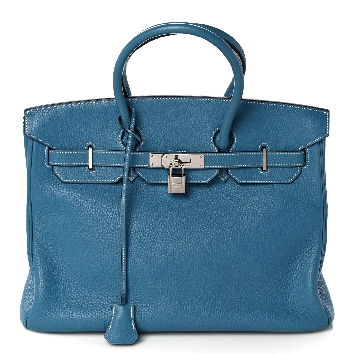 Togo Birkin 35 Blue Jean