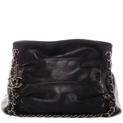 Chanel Lambskin Small Sharpei Shoulder Bag Black 1 of 7