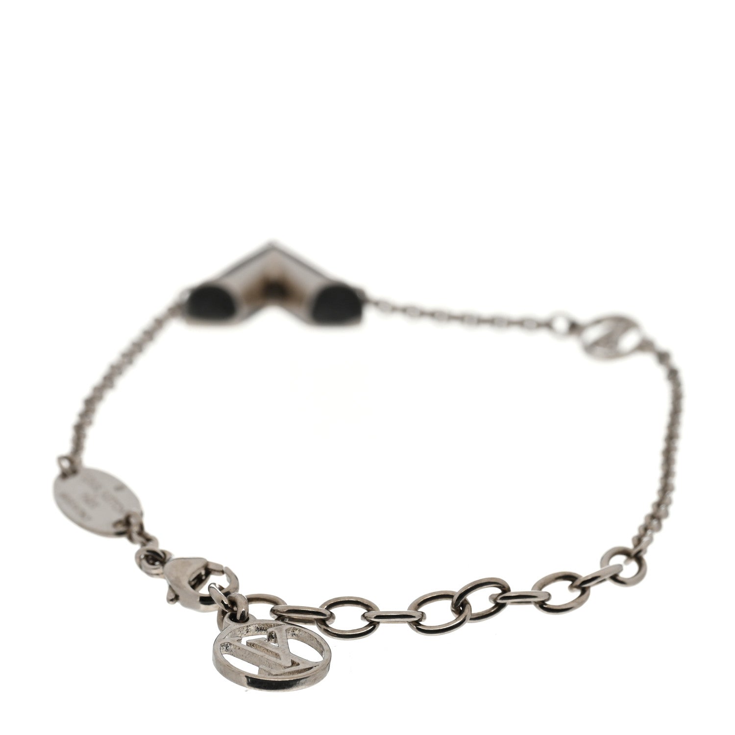 Louis Vuitton Essential V Supple Bracelet Silver 3 of 5