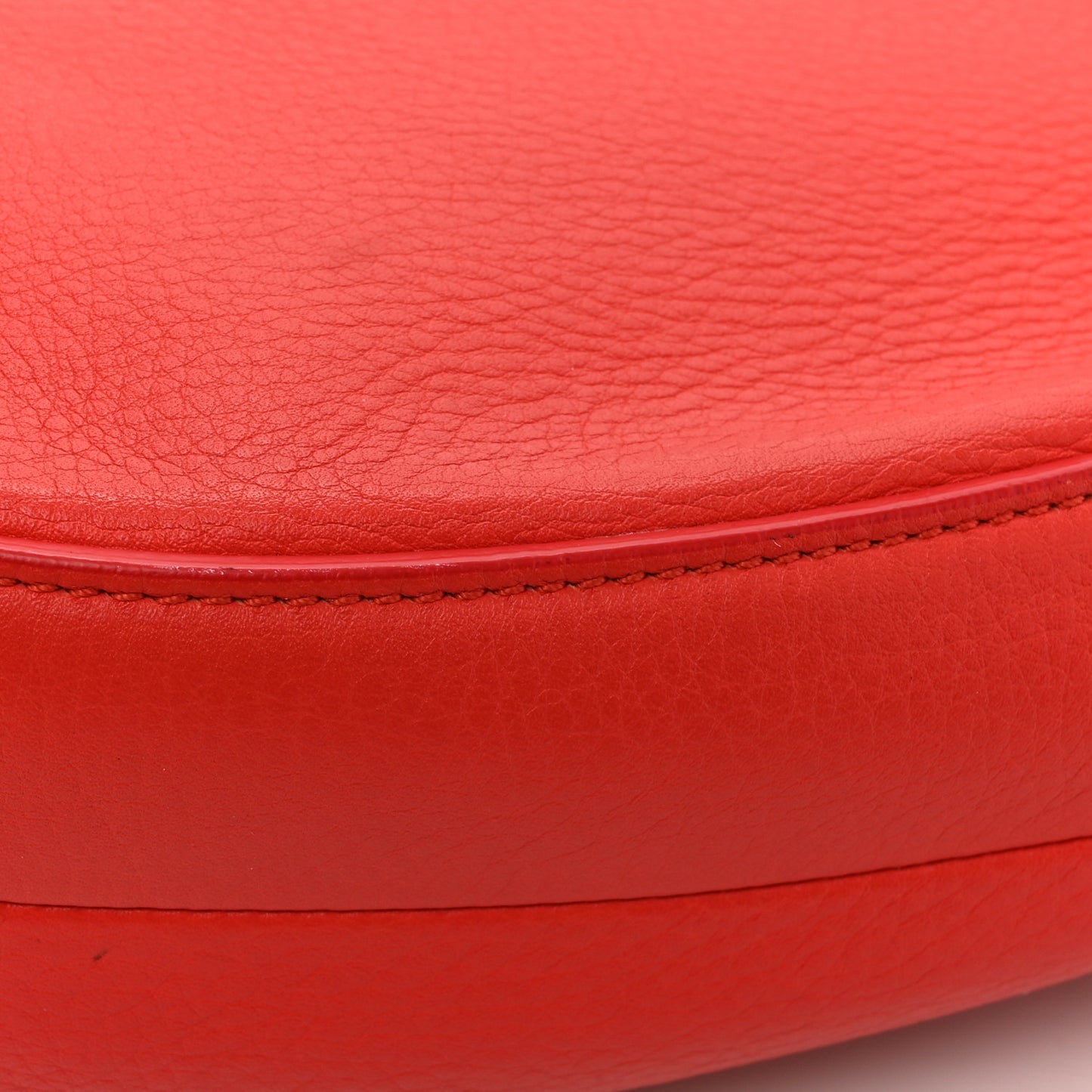 Natural Calfskin Hobo Red