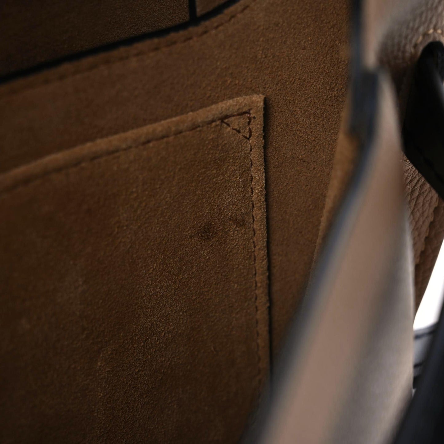 Grained Calfskin Small Gate Crossbody Bag Mocca Black