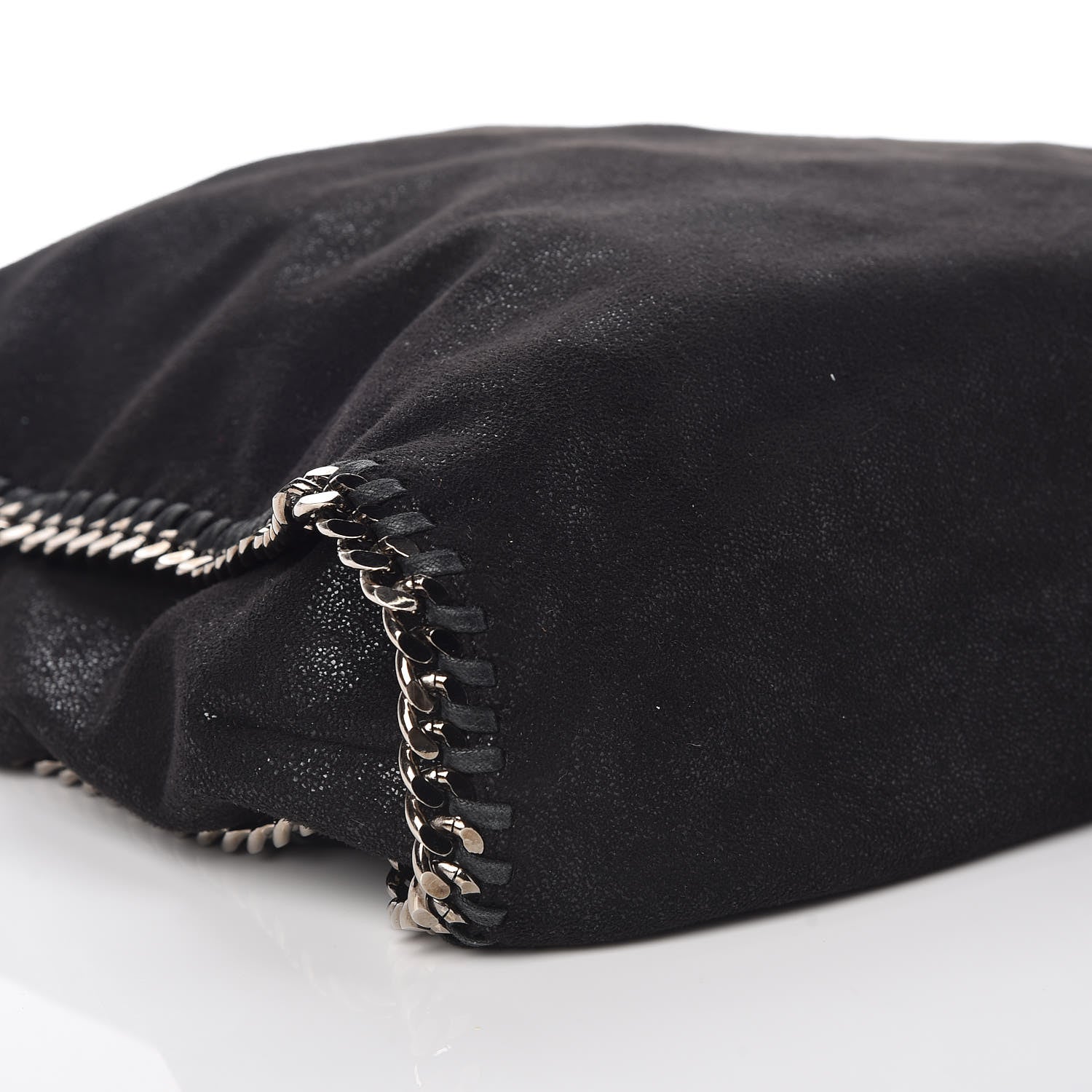 Stella McCartney Shaggy Deer Big Falabella Tote Black 5 of 8